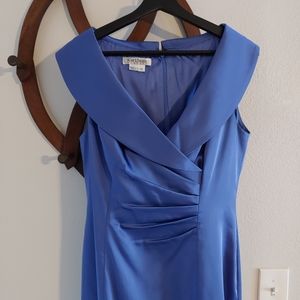 Formal Slate Blue Dress | Kay Unger
